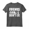 Netflix HapTiger Friends Don't Lie Group Shot Maglietta - Officially Licensed Stranger Things Apparel 19NXST00070A-001