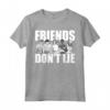 Netflix HapTiger Friends Don't Lie Group Shot Maglietta - Officially Licensed Stranger Things Apparel 19NXST00070A-001