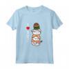 Amo Il Sushi Giappone - Cibo Giapponese Pesce Nigiri Maglietta Regalo - Ideale per Compleanni e Natale