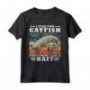 I Fish Catfish - Divertente Maglietta da Pesca al Pesce Gatto - Regalo Ideale per Pescatori Predatori - Compleanno o Natale
