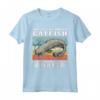 I Fish Catfish - Divertente Maglietta da Pesca al Pesce Gatto - Regalo Ideale per Pescatori Predatori - Compleanno o Natale
