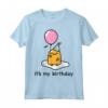Gudetama è il mio compleanno - Maglietta con Licenza Ufficiale HapTiger - Ideale per gli Appassionati di Gudetama