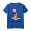 Gudetama è il mio compleanno - Maglietta con Licenza Ufficiale HapTiger - Ideale per gli Appassionati di Gudetama