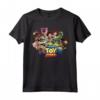 HapTiger Pixar Toy Story Buzz Woody Jessie Running Maglietta - Officially Licensed Apparel for Fans