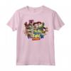 HapTiger Pixar Toy Story Buzz Woody Jessie Running Maglietta - Officially Licensed Apparel for Fans