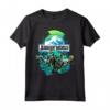 Jurassic World Blue Green Jungle Velociraptor Attack Maglietta - Officially Licensed Apparel for Fans