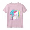 Bambino Unicorno dell'4° Compleanno per Bambine di 4 Anni - Maglietta Carina Idea Regalo Compleanno Natale