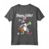Dabbing Rabbit Easter Day Eggs Dab Boys Girls Kid Gift Bunny Maglietta - Funny Easter Day T-Shirt for Kids and Teens - Perfect Family Matching Surprise