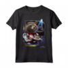 HapTiger Avengers Endgame Rocket Logo Maglietta - Officially Licensed Apparel for Superhero Fans - 19MARF00058A-001