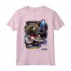 HapTiger Avengers Endgame Rocket Logo Maglietta - Officially Licensed Apparel for Superhero Fans - 19MARF00058A-001