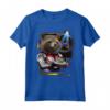 HapTiger Avengers Endgame Rocket Logo Maglietta - Officially Licensed Apparel for Superhero Fans - 19MARF00058A-001