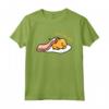 Gudetama Leave Me Alone - Coperta per pancetta Maglietta - Licenza Ufficiale HapTiger Apparel - Ideale per Appassionati