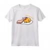 Gudetama Leave Me Alone - Coperta per pancetta Maglietta - Licenza Ufficiale HapTiger Apparel - Ideale per Appassionati