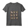 Donna Camicia con Gatto Siamese - Maglietta Collo a V per Amanti dei Gatti - Regalo Divertente per Compleanno