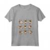 Donna Camicia con Gatto Siamese - Maglietta Collo a V per Amanti dei Gatti - Regalo Divertente per Compleanno