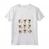 Donna Camicia con Gatto Siamese - Maglietta Collo a V per Amanti dei Gatti - Regalo Divertente per Compleanno