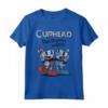 HapTiger & Mugman Don't Deal With The Devil - Official Cuphead Maglietta - 18CPHD00056A-001 - Buy Online Now
