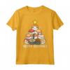 Sushi Albero di Natale - Maglietta Kawaii Anime Estetica Giapponese - Regalo Divertente di Natale per Amanti del Sushi
