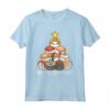 Sushi Albero di Natale - Maglietta Kawaii Anime Estetica Giapponese - Regalo Divertente di Natale per Amanti del Sushi