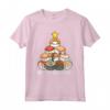 Sushi Albero di Natale - Maglietta Kawaii Anime Estetica Giapponese - Regalo Divertente di Natale per Amanti del Sushi