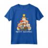 Sushi Albero di Natale - Maglietta Kawaii Anime Estetica Giapponese - Regalo Divertente di Natale per Amanti del Sushi