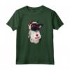 Boston Terrier Maglietta - Red Glasses I Love Mom Design - Great Gift for Boston Terrier Mom or Dad - Perfect for Birthday or Christmas