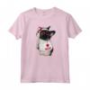 Boston Terrier Maglietta - Red Glasses I Love Mom Design - Great Gift for Boston Terrier Mom or Dad - Perfect for Birthday or Christmas