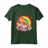 Pesce Blob Capibara Con Couri Capivara Chigüire Ronsoco Maglietta - Ideale per gli Amanti degli Animali - Design Kawaii con Cuori