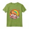 Pesce Blob Capibara Con Couri Capivara Chigüire Ronsoco Maglietta - Ideale per gli Amanti degli Animali - Design Kawaii con Cuori