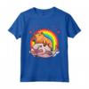 Pesce Blob Capibara Con Couri Capivara Chigüire Ronsoco Maglietta - Ideale per gli Amanti degli Animali - Design Kawaii con Cuori