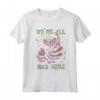 HapTiger Alice In Wonderland Cheshire Cat Neon All Mad Here Maglietta - Officially Licensed Disney Shirt for Fans - Vintage Mickey Mouse Design
