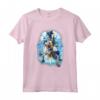 HapTiger Kingdom Of Hearts Sky Group Faded Design Maglietta - Officially Licensed Apparel for Gamers - Limited Edition 20DNKH00020A-001