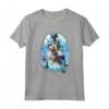HapTiger Kingdom Of Hearts Sky Group Faded Design Maglietta - Officially Licensed Apparel for Gamers - Limited Edition 20DNKH00020A-001