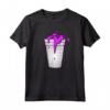 Codeine Lean Double Cup Styrofoam - Viola Bevuto Sciroppo Tosse Maglietta - Outfit Hip Hop e Streetwear