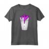 Codeine Lean Double Cup Styrofoam - Viola Bevuto Sciroppo Tosse Maglietta - Outfit Hip Hop e Streetwear