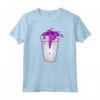 Codeine Lean Double Cup Styrofoam - Viola Bevuto Sciroppo Tosse Maglietta - Outfit Hip Hop e Streetwear