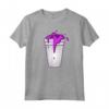 Codeine Lean Double Cup Styrofoam - Viola Bevuto Sciroppo Tosse Maglietta - Outfit Hip Hop e Streetwear