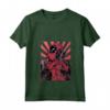 HapTiger Deadpool Heart Hands Maglietta con Collo a V - Officially Licensed Apparel - Ideale per Fan di Deadpool