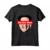 Rocket Man - Maglietta divertente Kim Jong Un Meme - Ideale per i sostenitori di Trump e gli amanti del design retrò