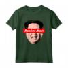 Rocket Man - Maglietta divertente Kim Jong Un Meme - Ideale per i sostenitori di Trump e gli amanti del design retrò