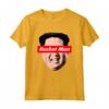Rocket Man - Maglietta divertente Kim Jong Un Meme - Ideale per i sostenitori di Trump e gli amanti del design retrò
