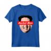 Rocket Man - Maglietta divertente Kim Jong Un Meme - Ideale per i sostenitori di Trump e gli amanti del design retrò