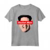 Rocket Man - Maglietta divertente Kim Jong Un Meme - Ideale per i sostenitori di Trump e gli amanti del design retrò