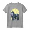 Cartone Animato Gorilla Maglietta per Bambini - Regalo Divertente per Piccoli Amanti degli Animali - Gorilla per Grandi e Piccini