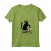 Donna Divertente Coltello Nero Omicida Gatto Gattino Gatto Amante - Maglietta divertente per amanti dei gatti - Regalo Compleanno o Natale per Crazy Cat Lady