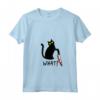 Donna Divertente Coltello Nero Omicida Gatto Gattino Gatto Amante - Maglietta divertente per amanti dei gatti - Regalo Compleanno o Natale per Crazy Cat Lady