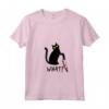 Donna Divertente Coltello Nero Omicida Gatto Gattino Gatto Amante - Maglietta divertente per amanti dei gatti - Regalo Compleanno o Natale per Crazy Cat Lady
