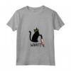 Donna Divertente Coltello Nero Omicida Gatto Gattino Gatto Amante - Maglietta divertente per amanti dei gatti - Regalo Compleanno o Natale per Crazy Cat Lady