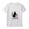 Donna Divertente Coltello Nero Omicida Gatto Gattino Gatto Amante - Maglietta divertente per amanti dei gatti - Regalo Compleanno o Natale per Crazy Cat Lady