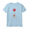 HapTiger Winnie The Pooh Flying With Red Balloon Maglietta - Officially Licensed Apparel for Disney Fans